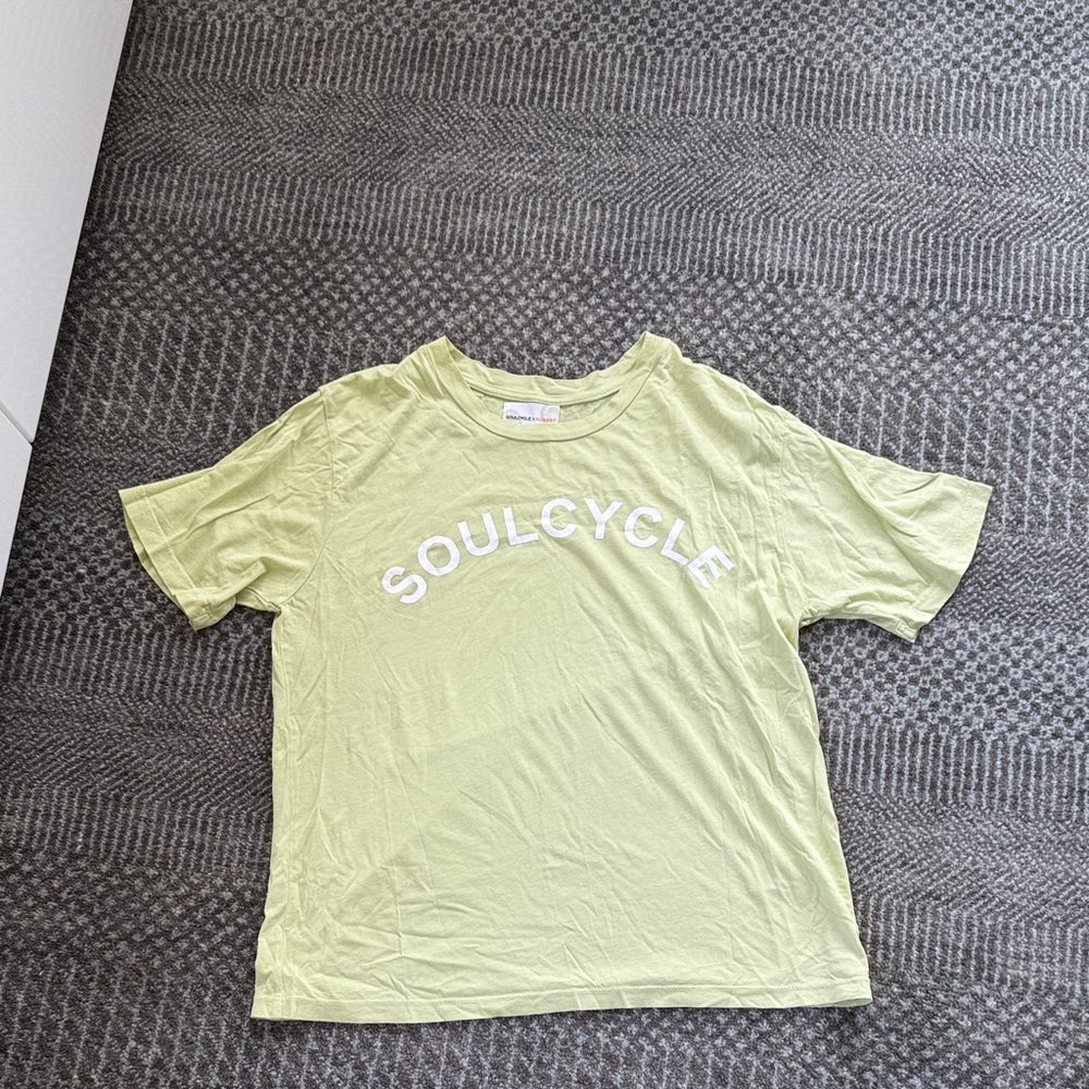 NWOT SoulCycle x Sundry Green T-Shirt